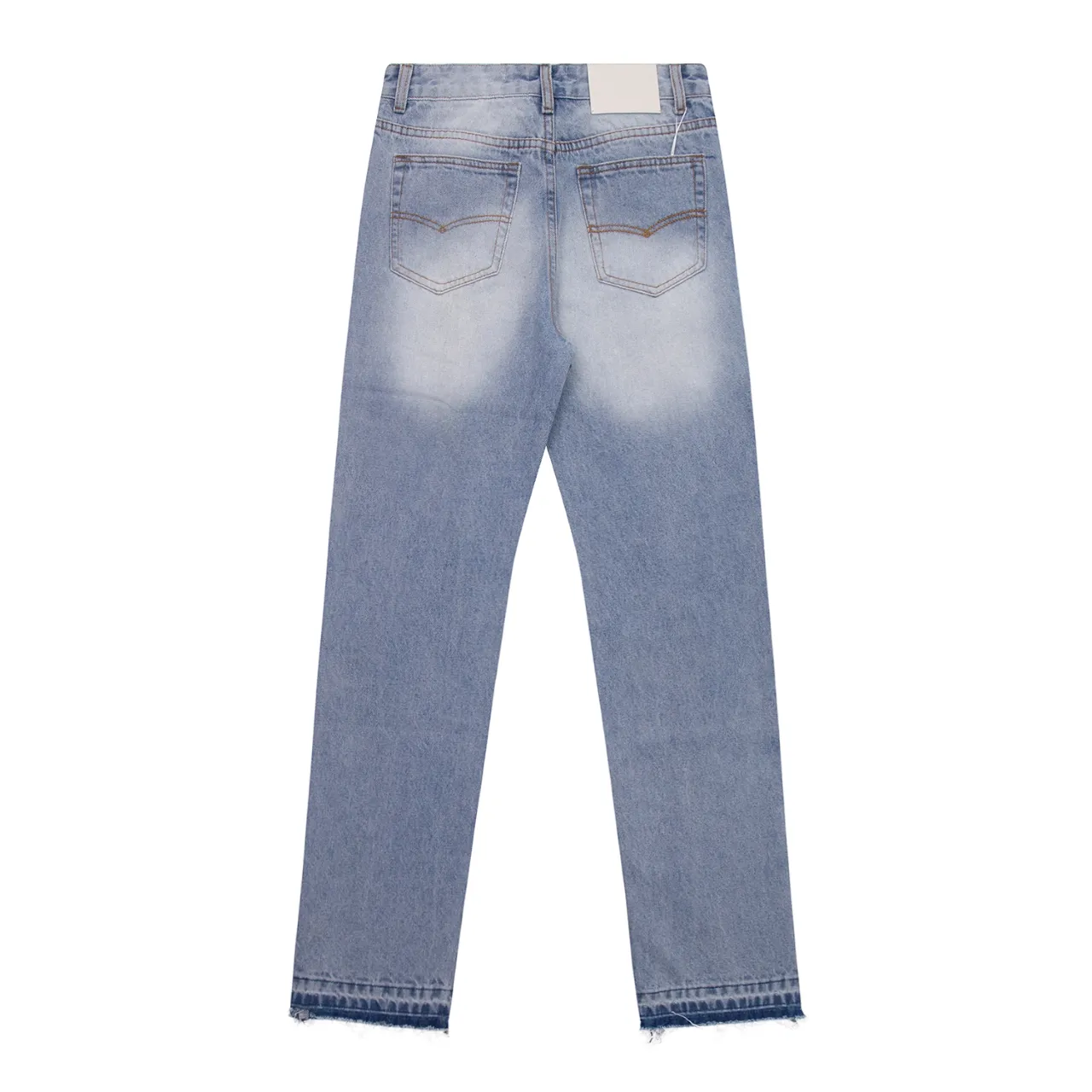 645#Gallery Dept new basic style washed small straight leg jeans American high street casual trousers washed black washed blue S～XL p220